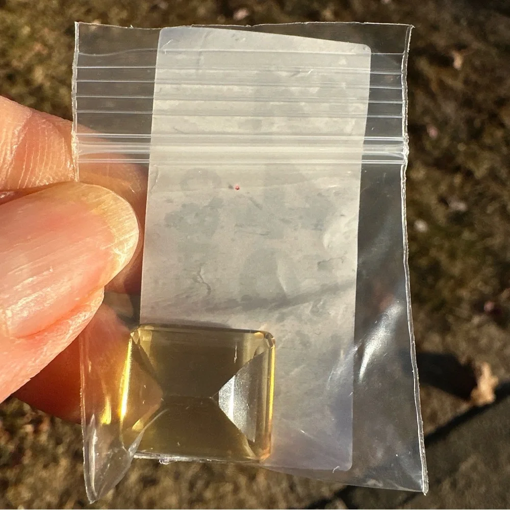 18.08 Crt Natural Lemon Quartz Faceted Gemstone